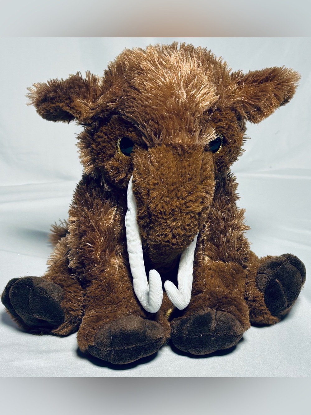 VTG The Bear Factory 2001 Wollie the Mammoth 12" Plush Stuffed Animal Very Good